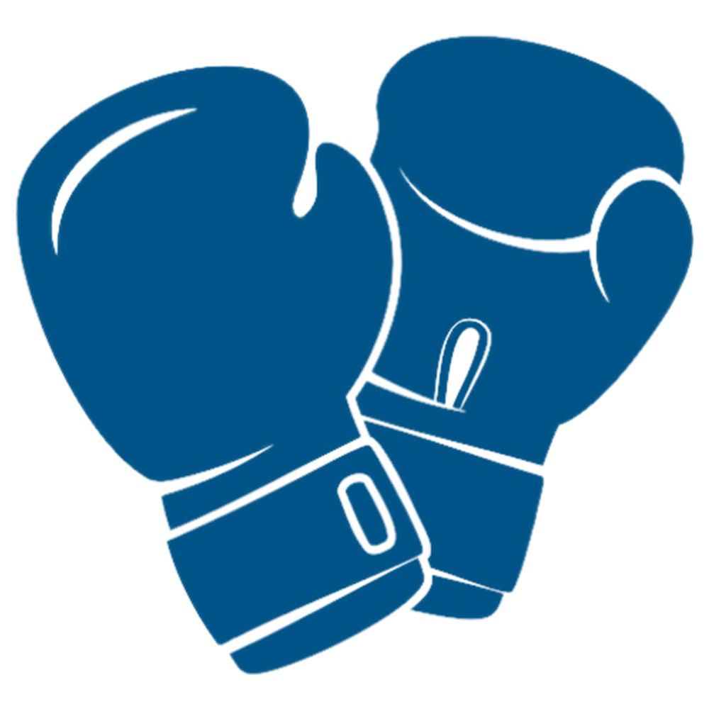 Boxing Equipments WHite Icon